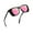 01-Black/Mirrored Pink, variant on Unisex Polarized Aluminum Sunglasses Vintage Sun Glasses for Daily Life(Pink)