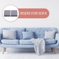 thumbnail image 2 of 4Pcs Household Bed Risers Table Height Risers Wash Machine Riser Thicken Couch Lifters, 2 of 8