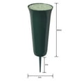 thumbnail image 3 of Cemetary Vase with Styrofoam Insert: 12 inches, 3 of 5