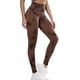 thumbnail image 1 of Pantalones de yoga sin costuras para mujer con estampado tie dye: cintura alta, efecto lifting en los glúteos, cierre con lazo, leggings opacos para hacer ejercicio, versátiles para fitness/pilates, 1 of 4
