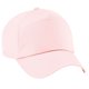 thumbnail image 1 of Beechfield - Gorra/Visera Básica - 5 paneles (Paquete de 2) (Rosa pastel), 1 of 5