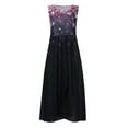thumbnail image 5 of QJUHUNG Formel pour Femmes Soirée Robe Midi Été Col en V Manches Courtes T-Shirt Soirée Invitée de Mariage Style Asymétrique B-8 Cocktail Gris_i L, 5 of 5