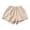 Khaki, variant on Odeerbi Toddler Boys Girls Summer Cotton Sport Shorts Solid Color Jogger Casual Elastic Waist Active Shorts Kids Fashion Cute Soft Pants Outdoors Home Wear Shorts 6 Months-7 Years Black