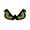 F, variant on Wooden Halloween LED Monster Eyes Wall Hanging, 21 x 7 in RGB Window Decor with Remote 4 Colors 8 Modes for Halloween Lights, Halloween Party Decorations