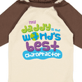 thumbnail image 4 of Inktastic Chiropractor Daddy Boys or Girls Long Sleeve Baby Bodysuit, 4 of 5