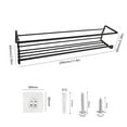 thumbnail image 3 of 2/4pcs Seasoning Racks Metal Hanging Spice Pantry Kitchen Gadget (Silver 2Pcs), 3 of 6