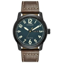 Citizen Men's Eco-Drive Chandler Brown Strap Field Watch BM8478-01L