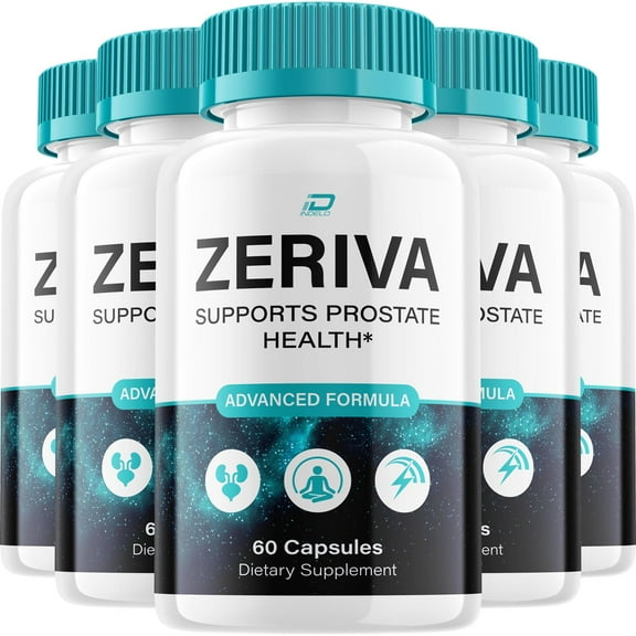 Zeriva Supplement for Men – Zeriva Pills Advanced Formula Supplements for Health Supplement, 5 Pack, 300 Capsules