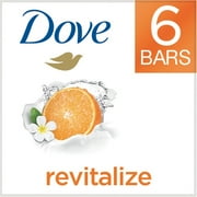 Dove go fresh Mandarin and Tiare Flower Beauty Bar 4 oz, 6 Bar