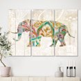 thumbnail image 1 of Designart - Boho Paisley Elephant II vII - Bohemian & Eclectic Canvas Art, 1 of 1