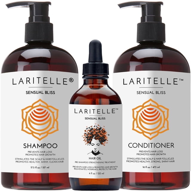 Set de crecimiento del cabello orgánico Laritelle Sensual Bliss