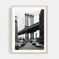 thumbnail image 2 of Manhattan Bridge, DUMBO 03 - Brooklyn New York Photography Bridge Black and White City Street Photography Architecture Vintage Skyline Unframed Wall Art Print 12 x 16 inches, 2 of 16