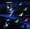 Blue and red butterfly, variant on Becikitc Solar Wind Chime Lights Outdoor – LED Color Changing Hanging Lamp with Crystal Balls, Waterproof Garden Decor for Yard Patio
