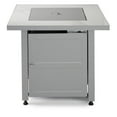 thumbnail image 4 of Endless Summer Outdoor Fire Pit Table with Faux Marble Finish, Black Glass, 4 of 12