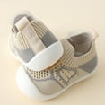 thumbnail image 2 of Inevnen Baby Sock Shoes Toddler Walking Shoes Infant Non-Slip Slippers Boys  Girls Slip On Sneakers, 2 of 6
