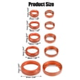 thumbnail image 4 of Unique Bargains 7 Pcs Radio Phare AC 4WD Bouton de Commande de Roue Compatible avec Ford Bronco Sport 2021 2022 Orange, 4 of 7