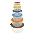 thumbnail image 1 of Trademark Global Classic Cuisine 14 Piece Colored Food Storage Set - Round, 1 of 5