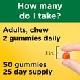 thumbnail image 6 of Nature Made Vitamin D3 K2 Gummies, Vitamin D Bone, Muscle & Immune Support, 50 Count, 6 of 10