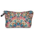 thumbnail image 3 of Bolsa de maquillaje con impresión digital de alta definición, resistente al agua y portátil, para guardar artículos de tocador., 3 of 5