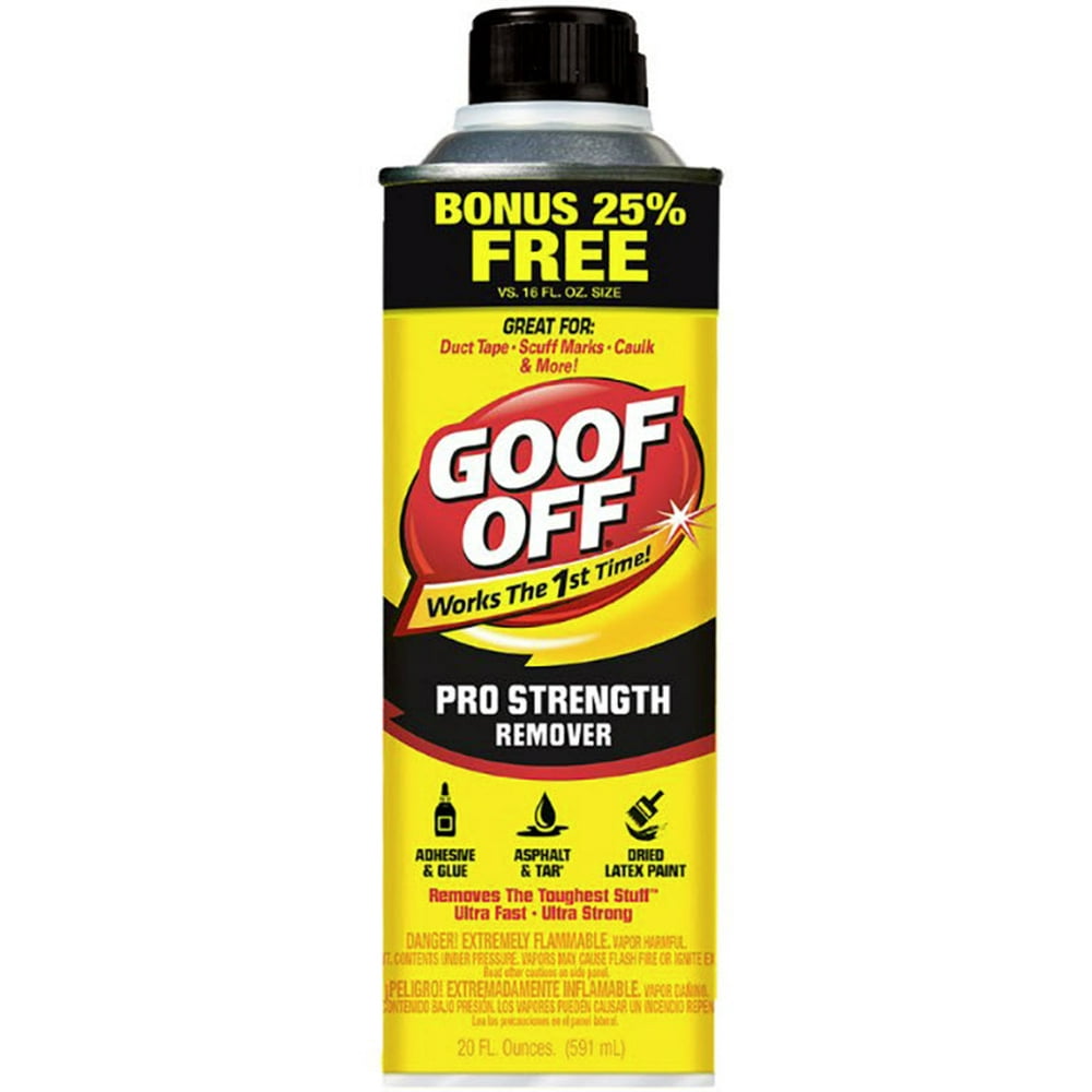 Goof Off Professional Strength Remover 20 fl. oz. Latex Paint and