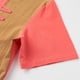 thumbnail image 5 of Mujeres Algodón Vestido Vintage Contraste O Cuello Mangas cortas Empalme Mediados de-pantorrill CACAGOO Vestido, 5 of 7