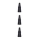 thumbnail image 1 of Bearachild Botellas de vino Tapones de silicona Tapa Bebida Bebida Anti-fugas Tapón de acero inoxidable Ergonómico Forma de cono Beber Negro Type1 NO1, 1 of 6