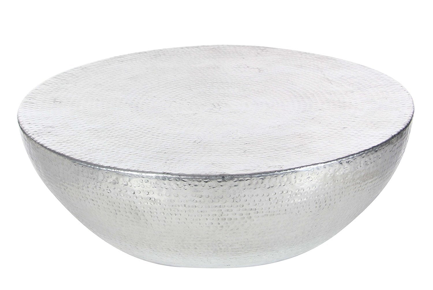 Deco 79 53938 Inverted Dome Aluminum Coffee Table, Silver - Walmart.com
