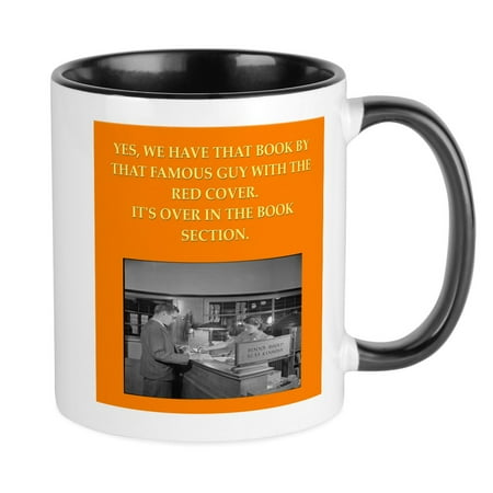 

CafePress - LIBRARY8 Mug - Ceramic Coffee Tea Novelty Mug Cup 11 oz