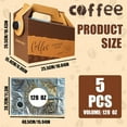 thumbnail image 5 of 5 Pack 128 oz Disposable Coffee Box Dispensers, Insulated Coffee To Go Containers with Handles and Lids, Portable Hot and Cold Drink Dispensers for Catering, Parties, Events and Takeout, 5 of 7