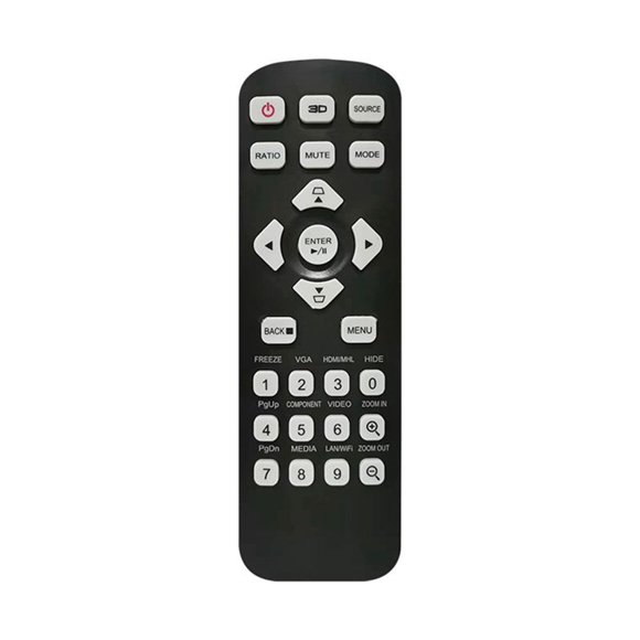 T-2501 para Proyectores Control Remoto 3D X1123H X118 X118AH X118H X1223H X128H X1323WH X138WH X168H