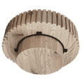 thumbnail image 6 of Hassch Round Coffee Table in Natural Wood Finish, 31.5" Multi-Functional Living Room Center Tea Table, Minimalist Design, Easy Assembly, 6 of 7