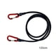 thumbnail image 2 of 4 Pieces of Outdoor Camping Elastic Tent Rope Hiking Luggage Binding Rope Stretching Belt Camping Accessories 120cm, 2 of 5