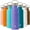 Lavender, variant on Elemental Classic Insulated Water Bottle, Leak Proof Thermos Water Bottle with Bamboo Lid and Metal Ring, Reusable Insulated Stainless Steel Water Bottle, 25oz - Teak Wood