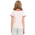 thumbnail image 4 of Strawberry Shortcake Girls Bow Detail Graphic Tee with Short Sleeves, Sizes 4-16, 4 of 7