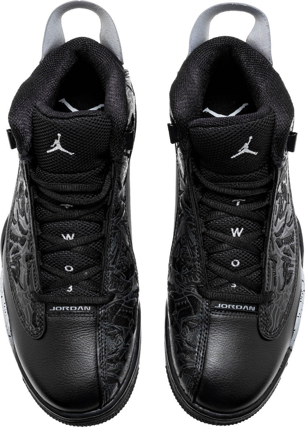 air jordan dub zero black and white