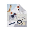 thumbnail image 4 of Oxford Baby Zoo Sports (3 Pc Crib Nursery Bedding Set), 4 of 6