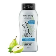 Wahl White Pear Brightening Shampoo for Pets - Whitening & Animal Odor Control with Silky Smooth Results for Grooming Dirty Dogs - 24 Oz