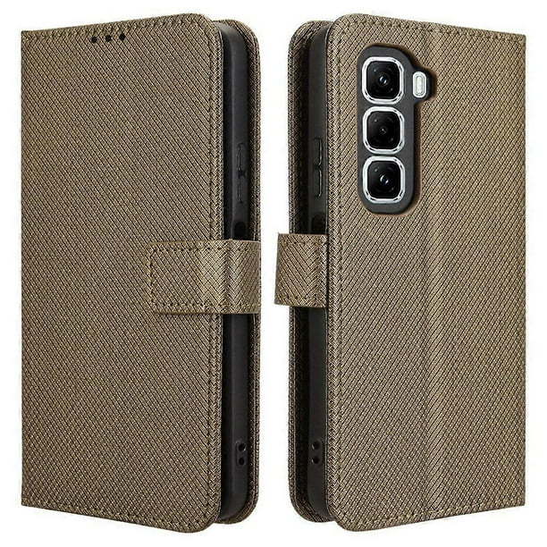 For Infinix Hot 50 Pro 4G X6880 Case PU Leather Diamond Texture Wallet Phone Cover - Blue