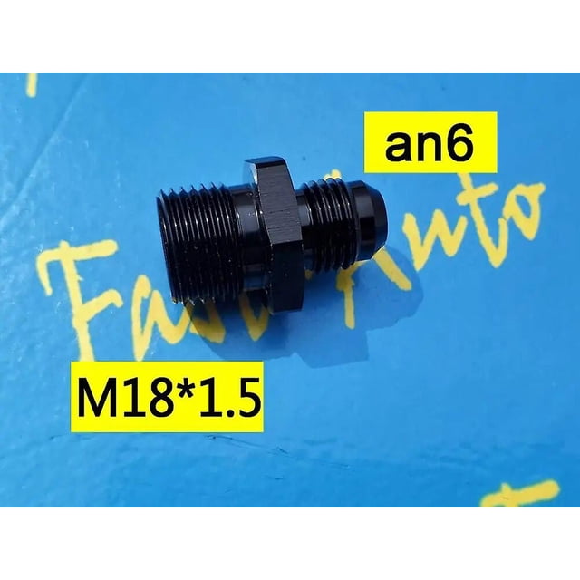Male M18 P1.5 M18*1.5 M18*1.5 18*1.5 to 6an an6 adapter male adapter coupler~1537