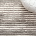 thumbnail image 6 of SAFAVIEH Natura Fredrick Striped Runner Rug, Ivory/Dark Brown, 2'3" x 8', 6 of 8