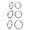 SET7-(12mm, 15mm, 16mm), variant on Hypoallergenic Sterling Silver Hoop Earrings Set, 3 Pairs Small Medium Round Hoops, 16MM 24MM 30MM