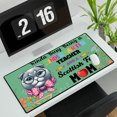thumbnail image 3 of Kinda Busy Being Kindergarten Teacher and Scottish Fold Mom Desk Mat Full Keyboard Mouse Pad Cat Lover Kitten Owner Gifts Large Mousepad - 02005, 3 of 5
