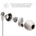 thumbnail image 2 of TCL Cement Gray In-ear Headphones with Mic - ELIT100WT, 2 of 4