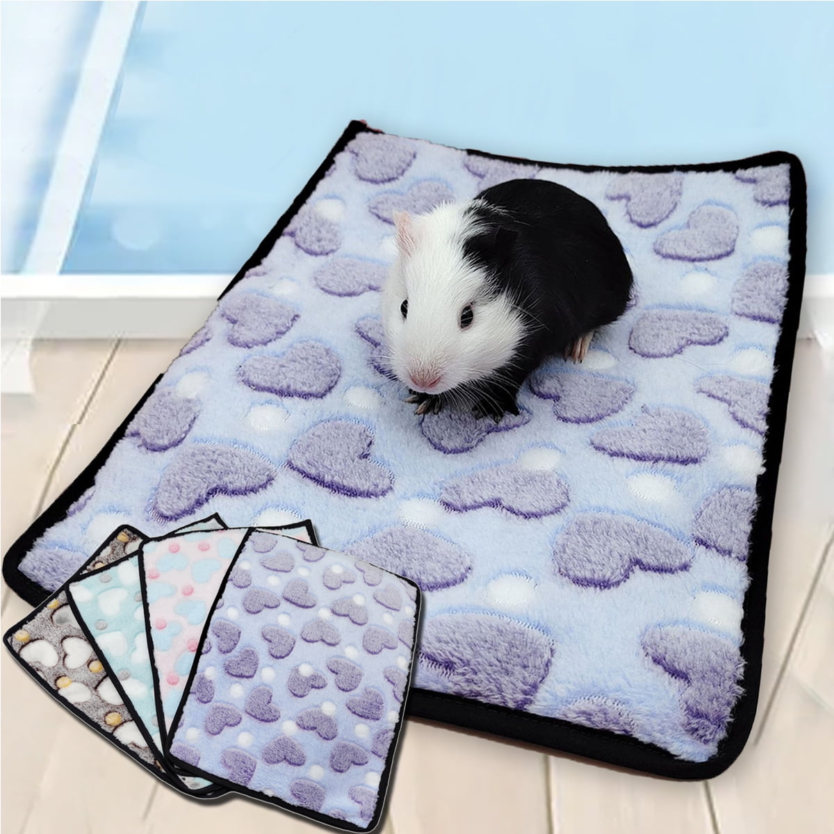 Cheers US Doublesided Rabbit Bed Mat Guinea Pig Warm Bed Hamster