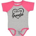 thumbnail image 3 of Inktastic I Love My Grandpa in Black Chalk Heart Boys or Girls Baby Bodysuit, 3 of 5