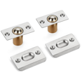 thumbnail image 2 of Adjustable Ball Door Catch, Closet Ball Bearing Door Latch, Silver, 2 of 7
