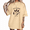 apricot-1, variant on Women's Epic Fantasy Dragon T-Shirt, Flying Mythical Creature Print Crew Neck Top