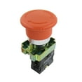 thumbnail image 1 of Unique Bargains AC 240V 3A SPST Rouge Champignon Tête d'Arrêt d'Urgence Bouton Interrupteur, 1 of 1