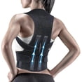 thumbnail image 1 of Back Corrector Straightener -posture Corrector Full Back Brace For Women & Men - Posture Correction-dwdz, 1 of 5