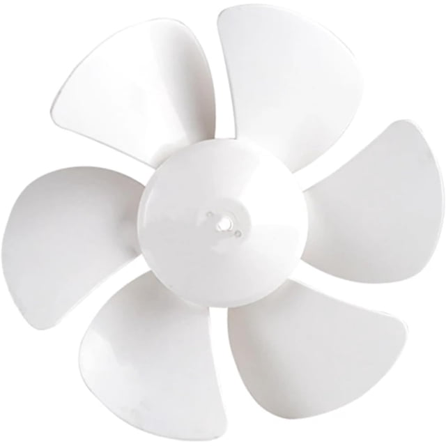 Plastic Fan Blade Replacement, 6 Inch 8 Inch 10 Inch 12 Inch White Bathroom Fan Blade Replacement for Fan Blades Home(12 inches)